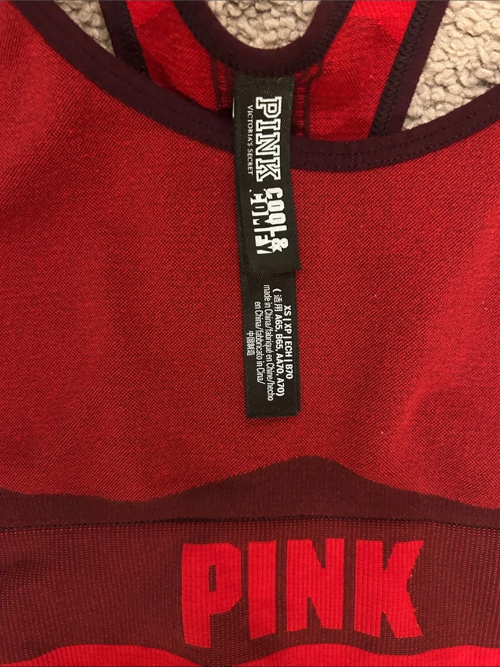PINK Red Seamless Sports Bra & Leggings Set - Picture 5 of 7